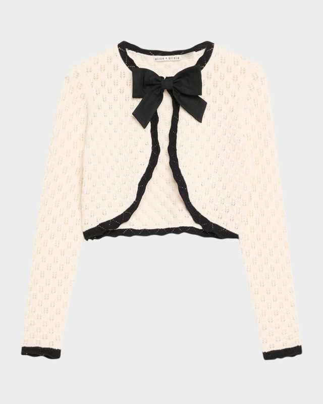 Danie Shrug Bow Cardigan